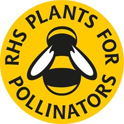 RHS plants for pollinators logo
